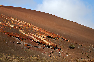 Image showing in los volcanes lanzarote  s  volcanic t 