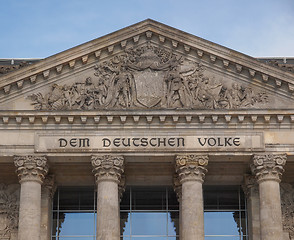 Image showing Reichstag Berlin