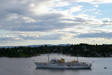 Image showing The King of Norway's yacht Norge.