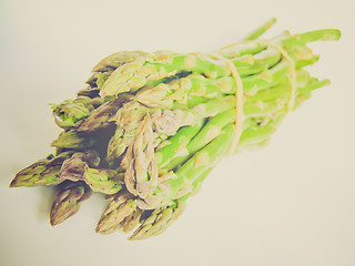 Image showing Retro look Asparagus picture
