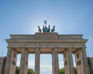 Image showing Brandenburger Tor Berlin