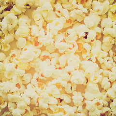 Image showing Retro look Pop Corn