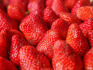 Image showing Strawberries fruits