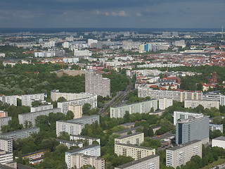 Image showing Berlin aerial view