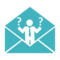 Image showing conceptual business mail