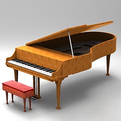 Image showing Grand piano