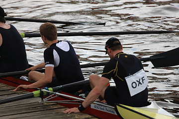 Image showing Oxford students team