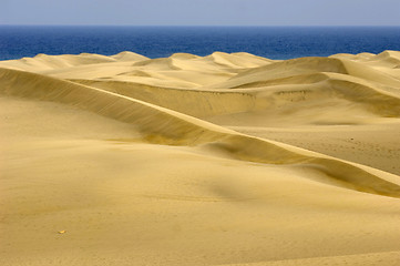 Image showing Sand dunes