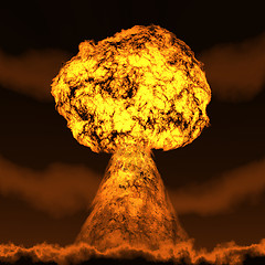 Image showing Nuclear mushroom