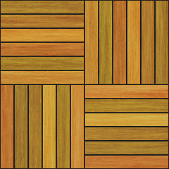 Image showing Natural wooden surface