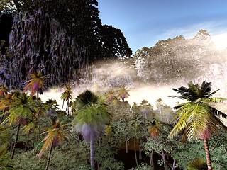 Image showing Tropical landscape