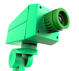 Image showing Traffic surveillance camera