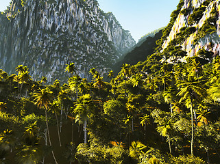 Image showing Tropical landscape