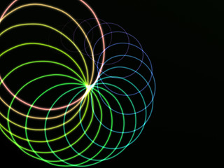 Image showing Spiral technology background