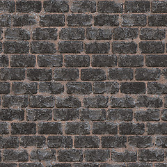 Image showing rough brick wall