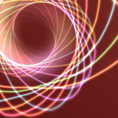 Image showing Spiral technology background