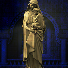 Image showing Virgin Mary with Jesus