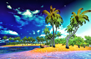 Image showing Hawaiian paradise