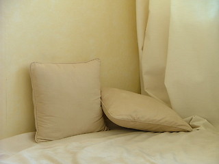 Image showing cozy corner in the bedroom