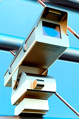 Image showing Traffic surveilance camera