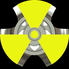 Image showing Radioactivity sign