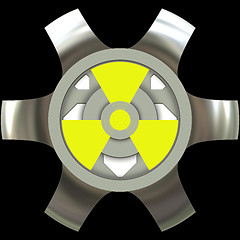 Image showing Radioactivity sign