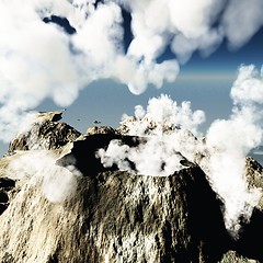 Image showing Volcanic eruption