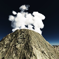 Image showing Volcanic eruption