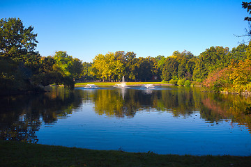 Image showing Lake in the park