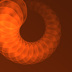 Image showing Spiral technology background