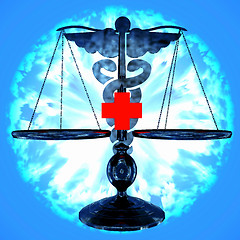 Image showing Scales of justice