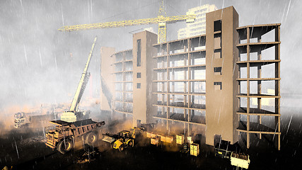 Image showing Construction site