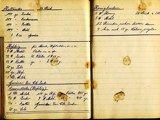 Image showing recipe book