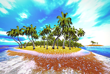 Image showing Hawaiian paradise