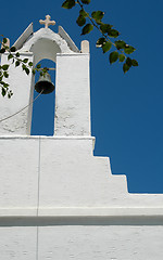 Image showing church steeple greece
