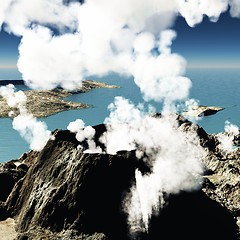 Image showing Volcanic eruption