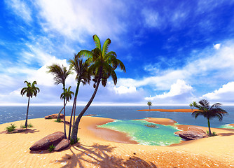 Image showing Hawaiian paradise