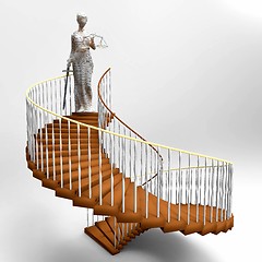 Image showing Steps  to justice