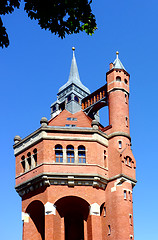 Image showing Historic water tower