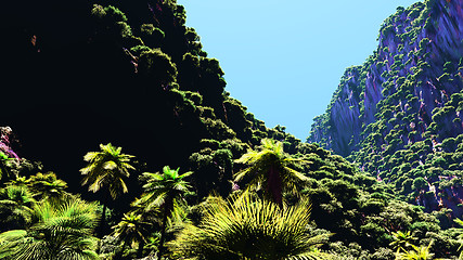 Image showing Tropical landscape