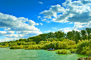 Image showing Otmochow Lake, Poland