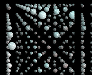 Image showing matrix space