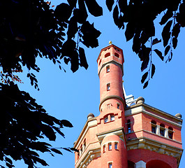 Image showing Historic water tower