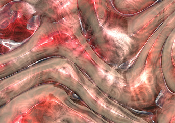 Image showing Abstract human tissue