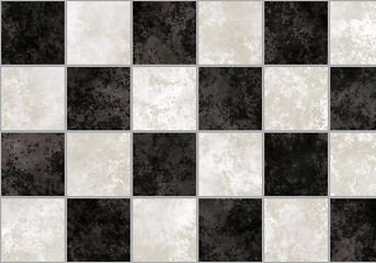 Image showing Marble chess board