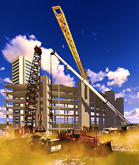 Image showing Construction site