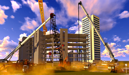 Image showing Construction site