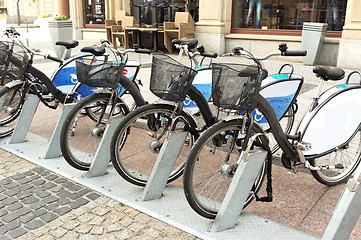 Image showing Urban bikes