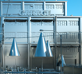 Image showing Clean factory