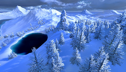 Image showing winter scene 